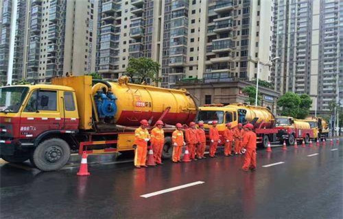 隆化市政管道清淤